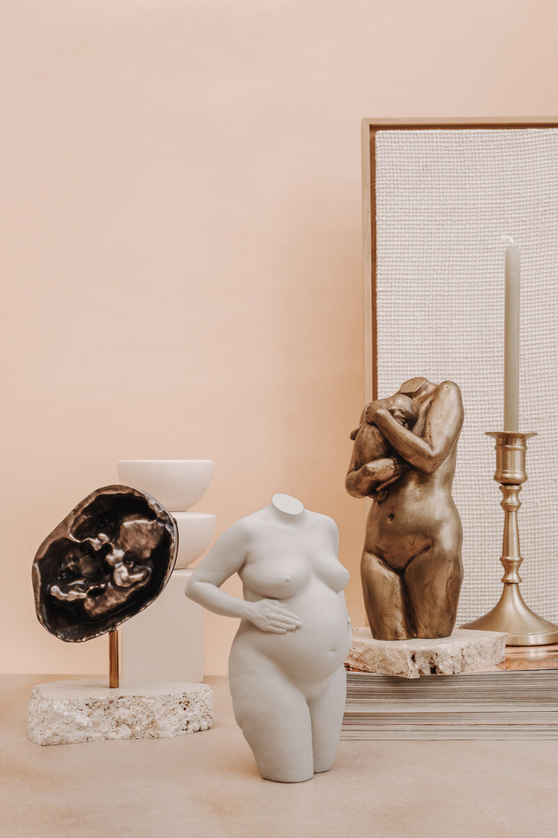 3D beeldje zwangere buik laten maken in onze BellySisters Experience Studio