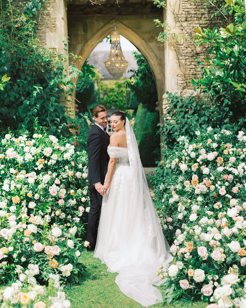 Bride and Groom kissing
