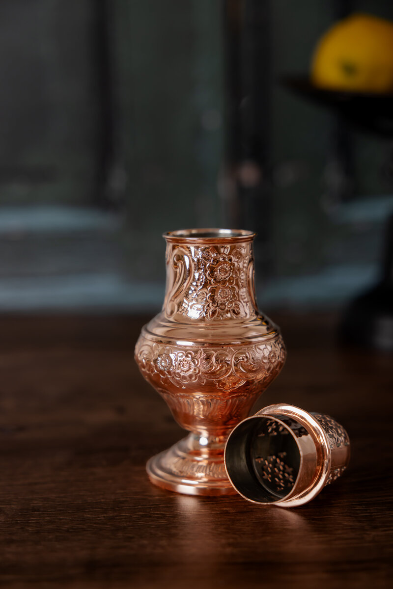 Antique English Embossed Muffineer2