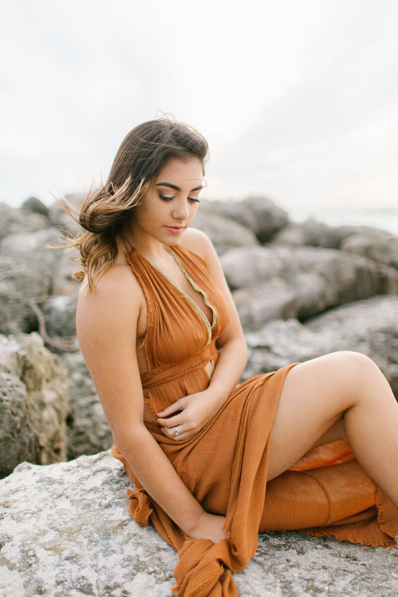 Senior Beach Portrait Naples Florida