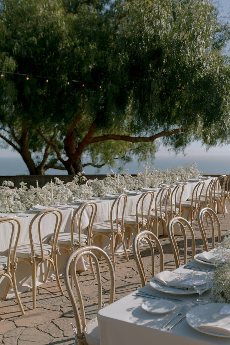 Ocean view wedding at Catalina View Gardens in Palos Verdes, California - 25