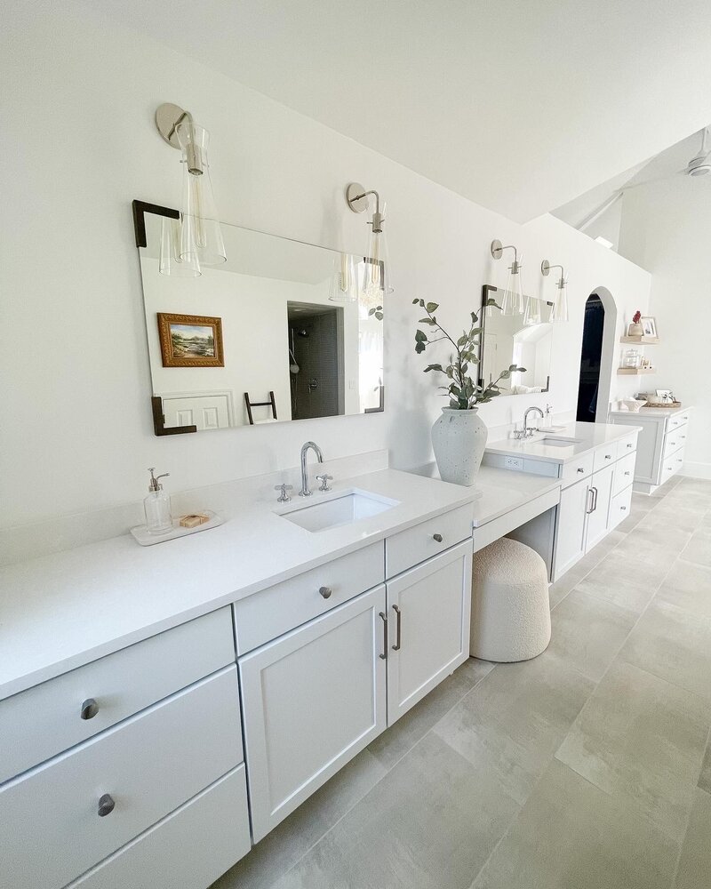 Master Bathroom Remodel / Boulder Interior Design / Teak and Amber Interiors