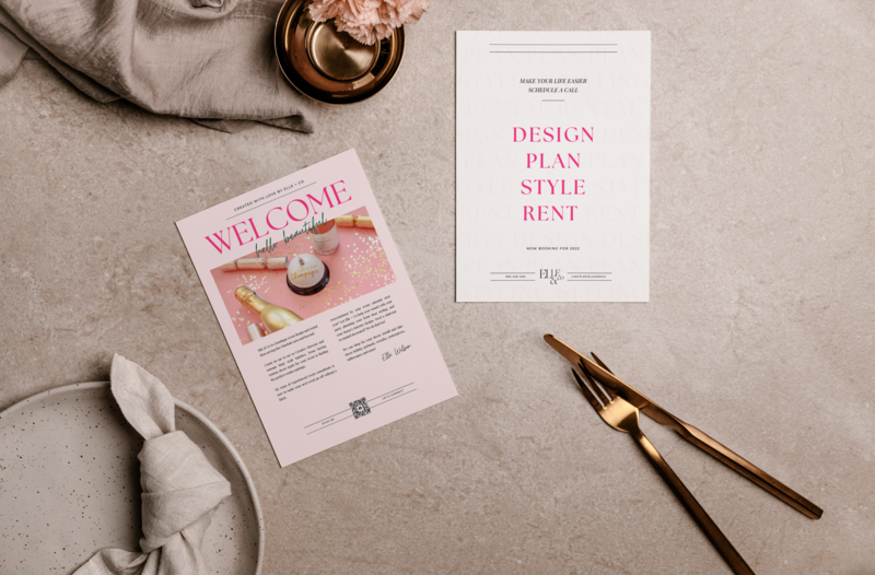 Elle + Co. Flyer Mockup