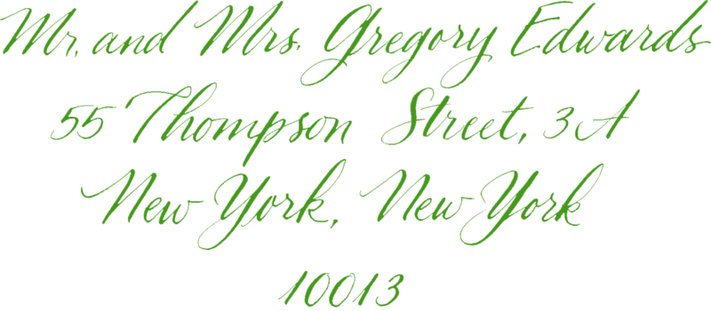 Running Script- Kelly Green