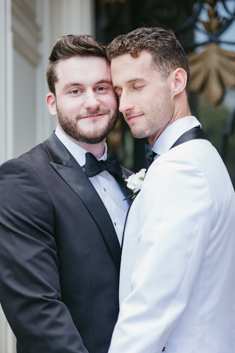 handsome-grooms-pose-for-wedding-photos-in-newport