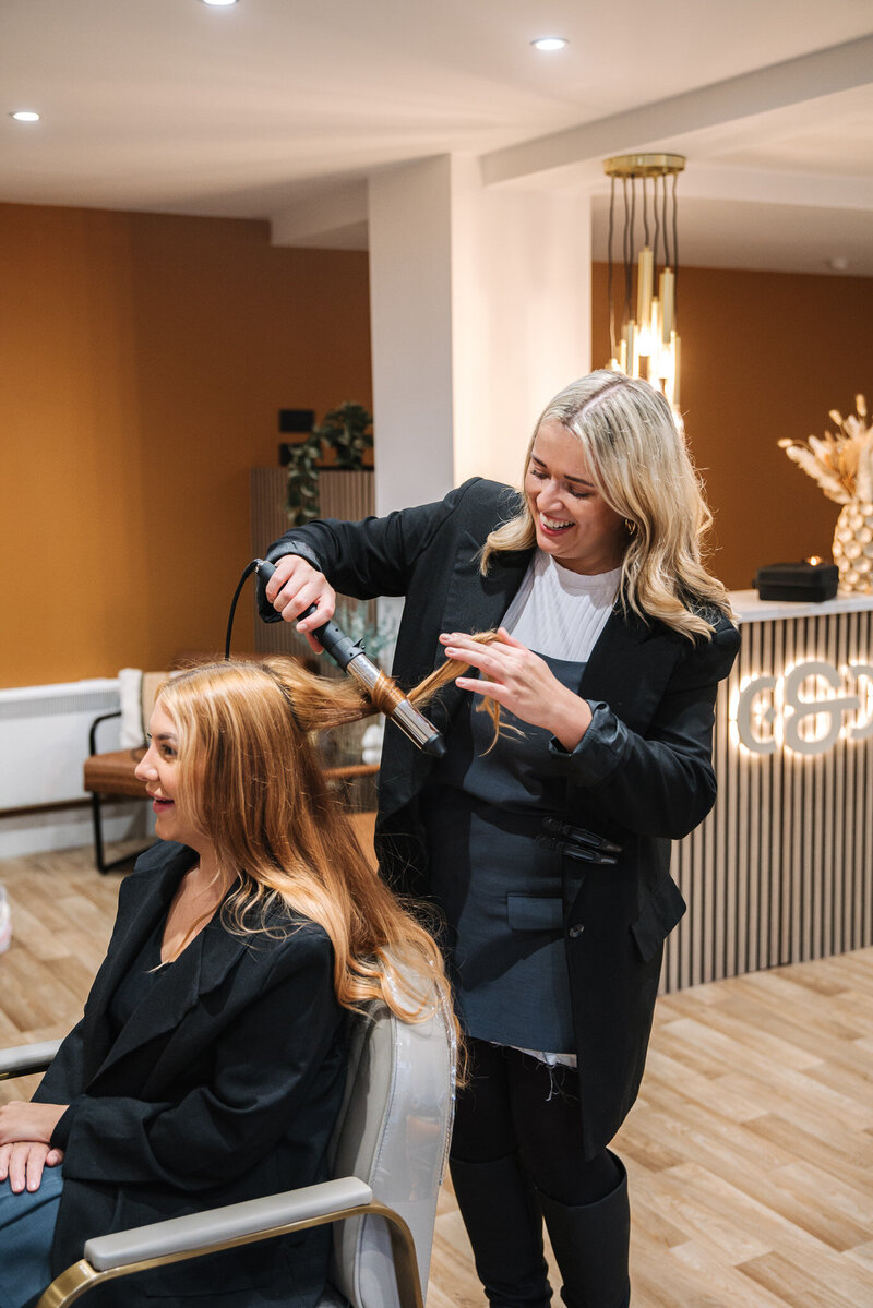 Brand Hairdressing Photographer in Leeds, Yorkshire.