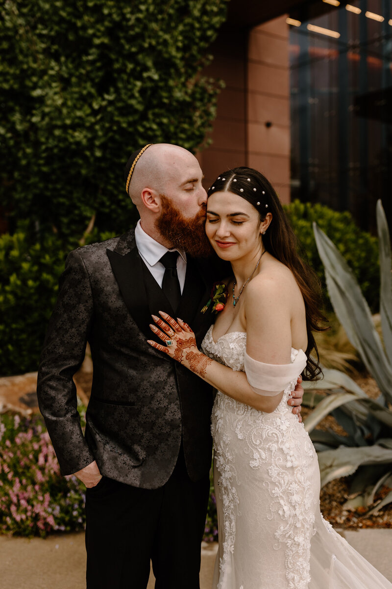 cadillac service garage wedding