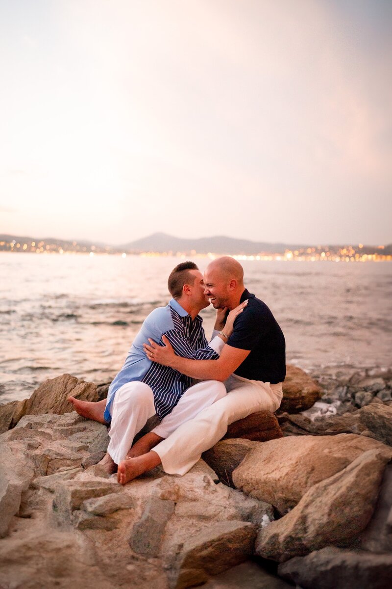 saint-tropez, photo, shoot, engagement, summer, couple