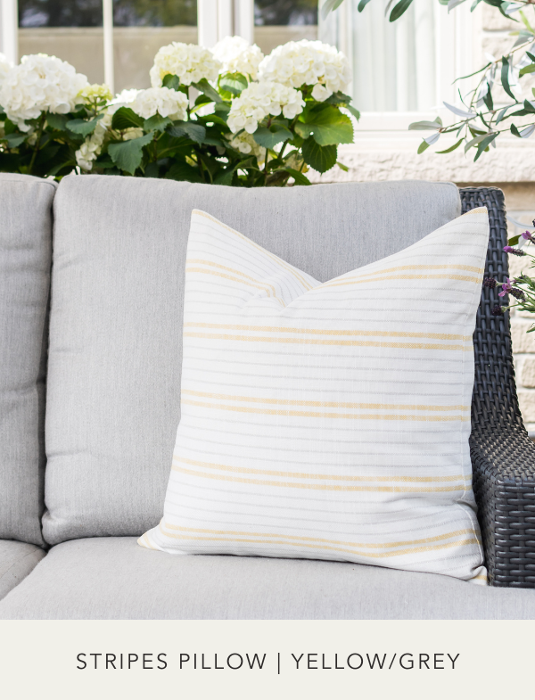 Stripes Outdoor Pillow_Yellow_by_Erin Interiors3