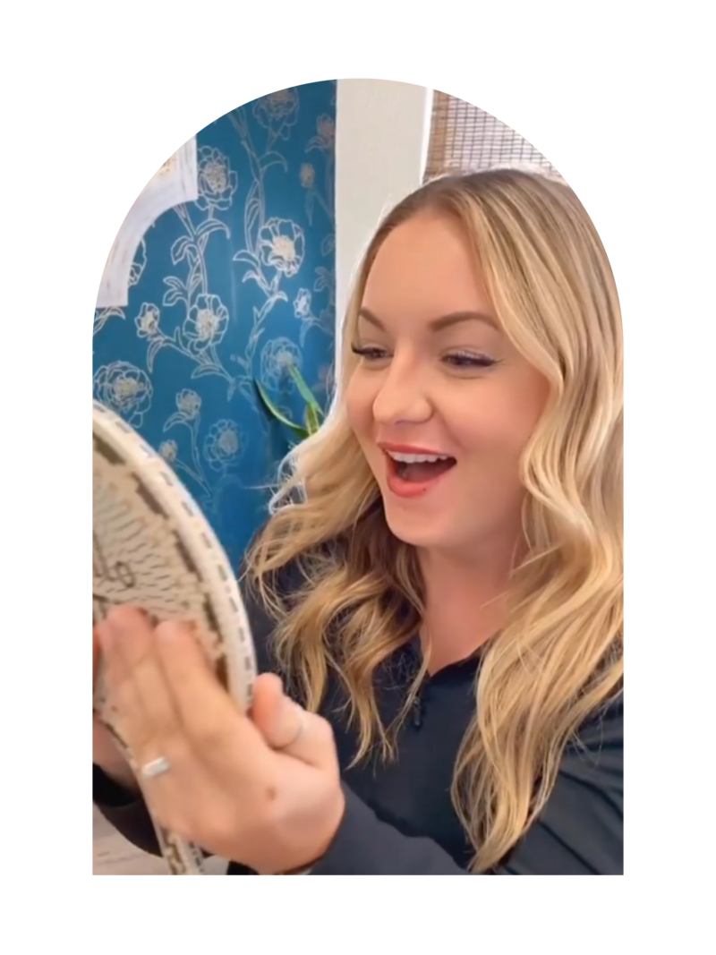 Her Reaction is everything