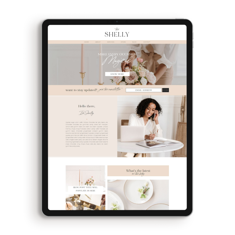 shelly-planner-homepage-template