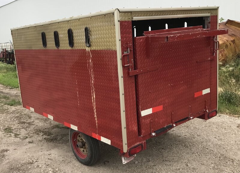 Trailer rear view