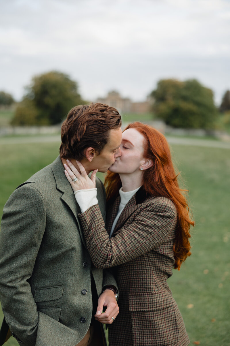 Couple portraits at Blenheim Palace, Oxfordshire