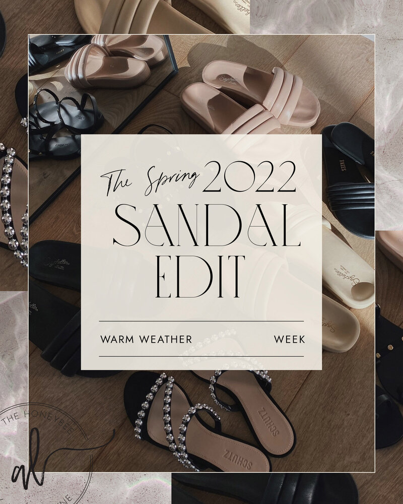 influencers, content creator, influencing, product collaborator, lifestyle content, lifestyle influencer, collaboration, influencer branding, influencer designs, fashion, beauty, home decor, family travel, LiketoKNOW.it design, blog cover design, social media design, social media, 2022 spring sandal edit, blog cover design