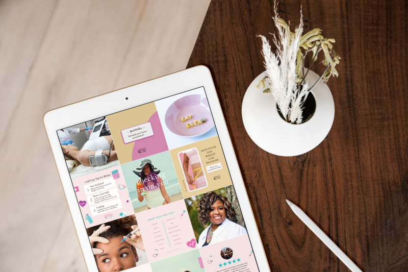 My Serenity Health iPad Mockup