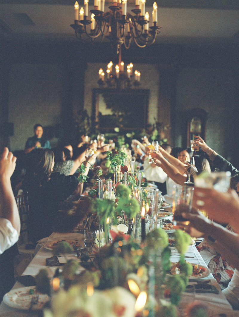 San Francisco University Club Wedding Reception