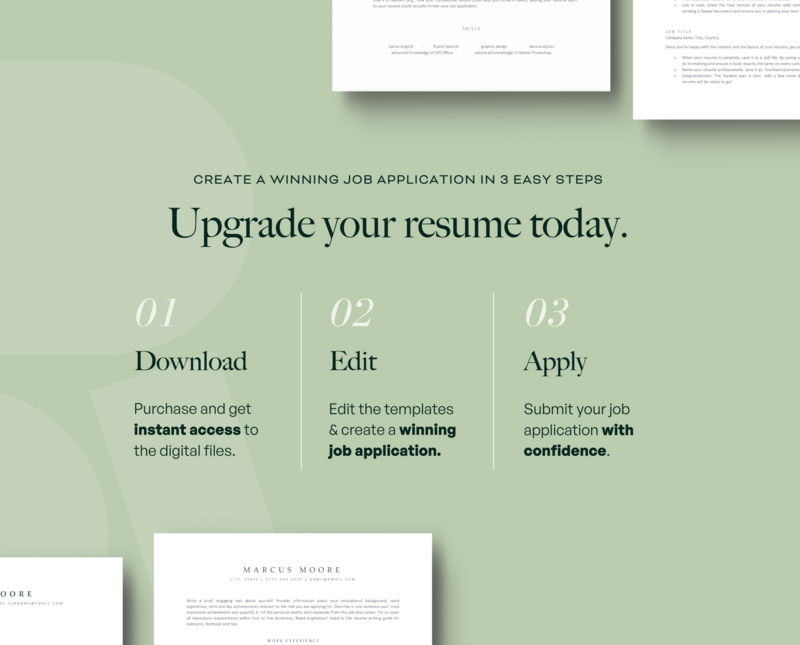 ATS-FRIENDLY RESUME + COVER LETTER