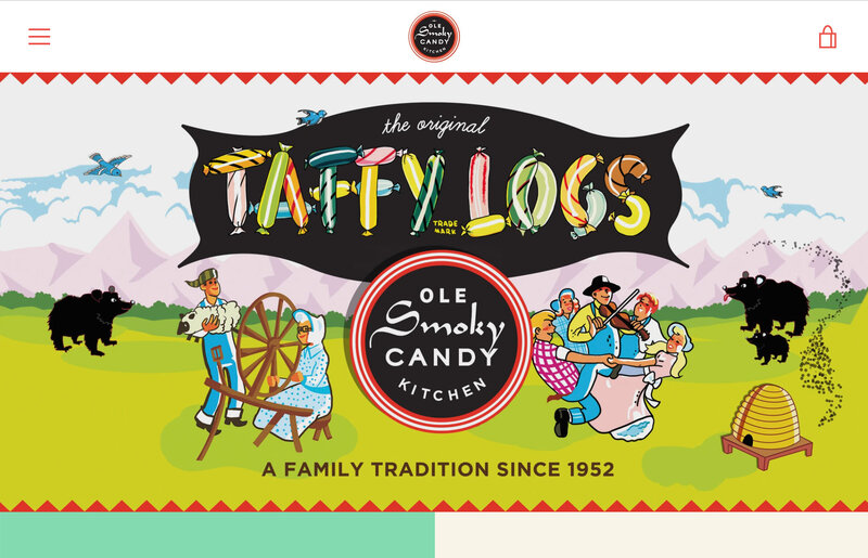 website ole smoky candy kitchen