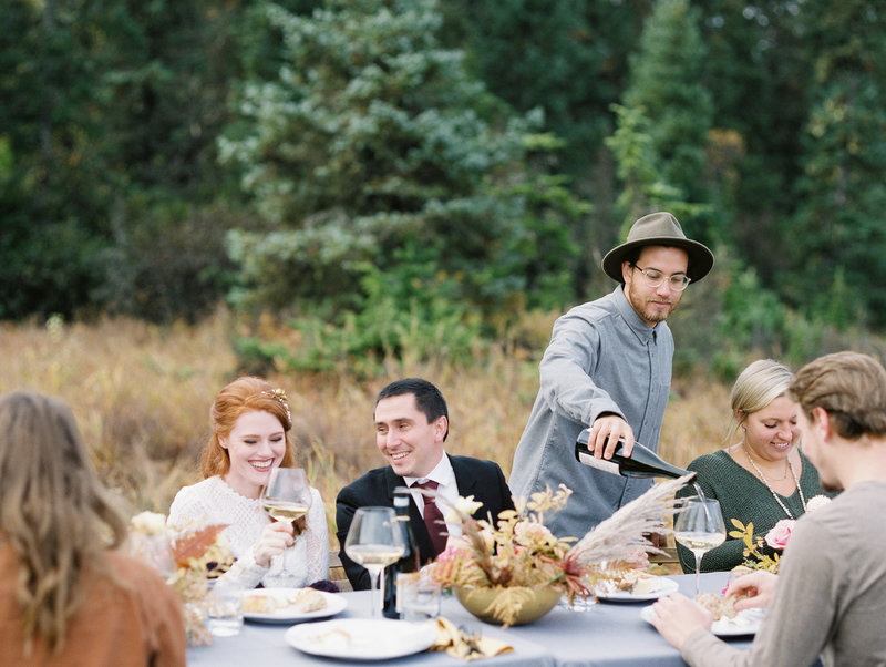 Alaska micro wedding elopement