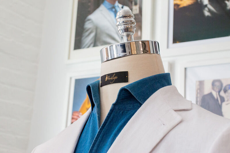 Custom tailored suits and shirts for men. Bespoke tailoring with personalized style options