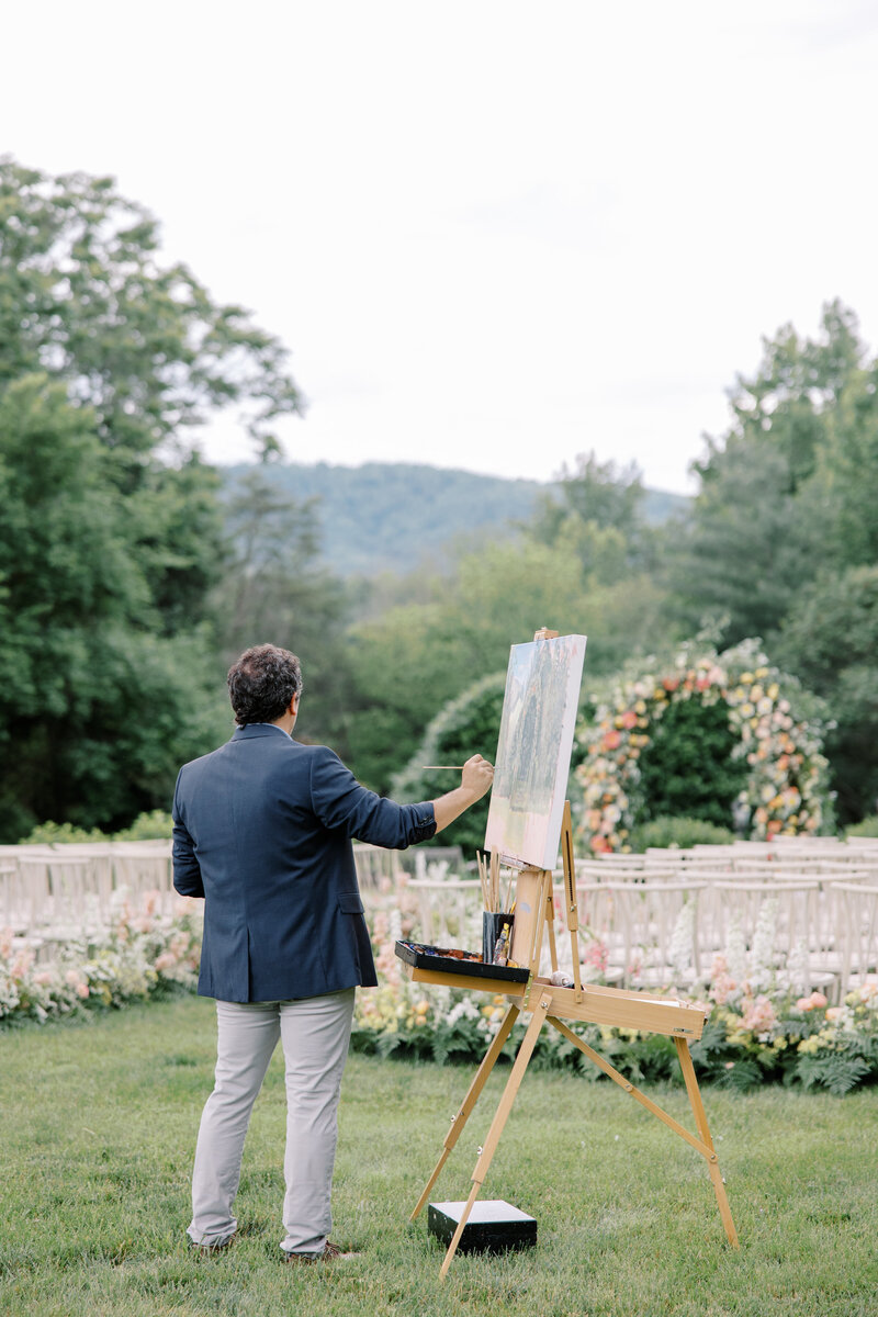 Live Wedding Painting | Ben Keys, Fine Artist