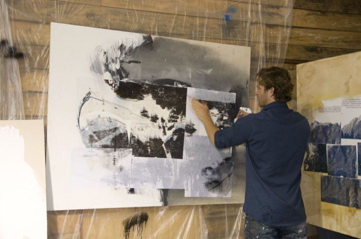 Brent Ray Fraser Works on HI Whistler Hostel Art Art Installation 2010 - 03