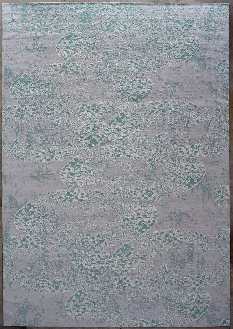 Custom Anthro rug in Sea Green (1)