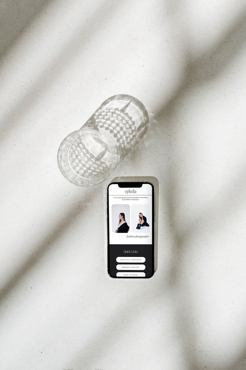 Showit website customization for female entrepreneurs