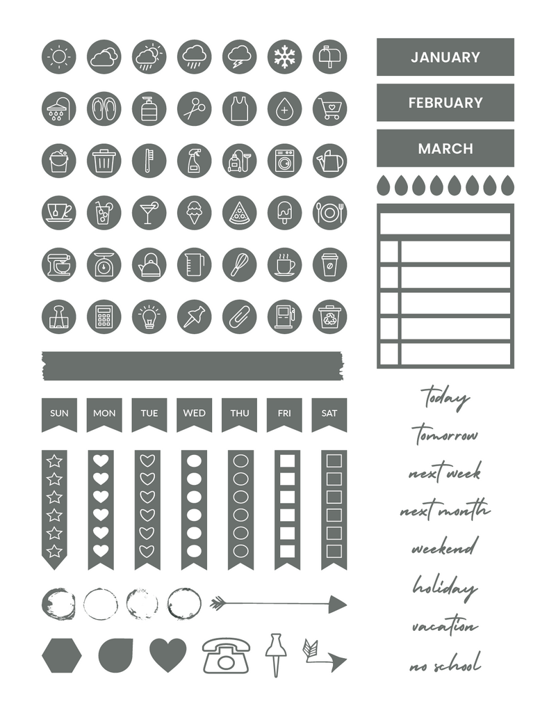 20 Five Planner No 16 by Click 2 Plan Digital Planners-3
