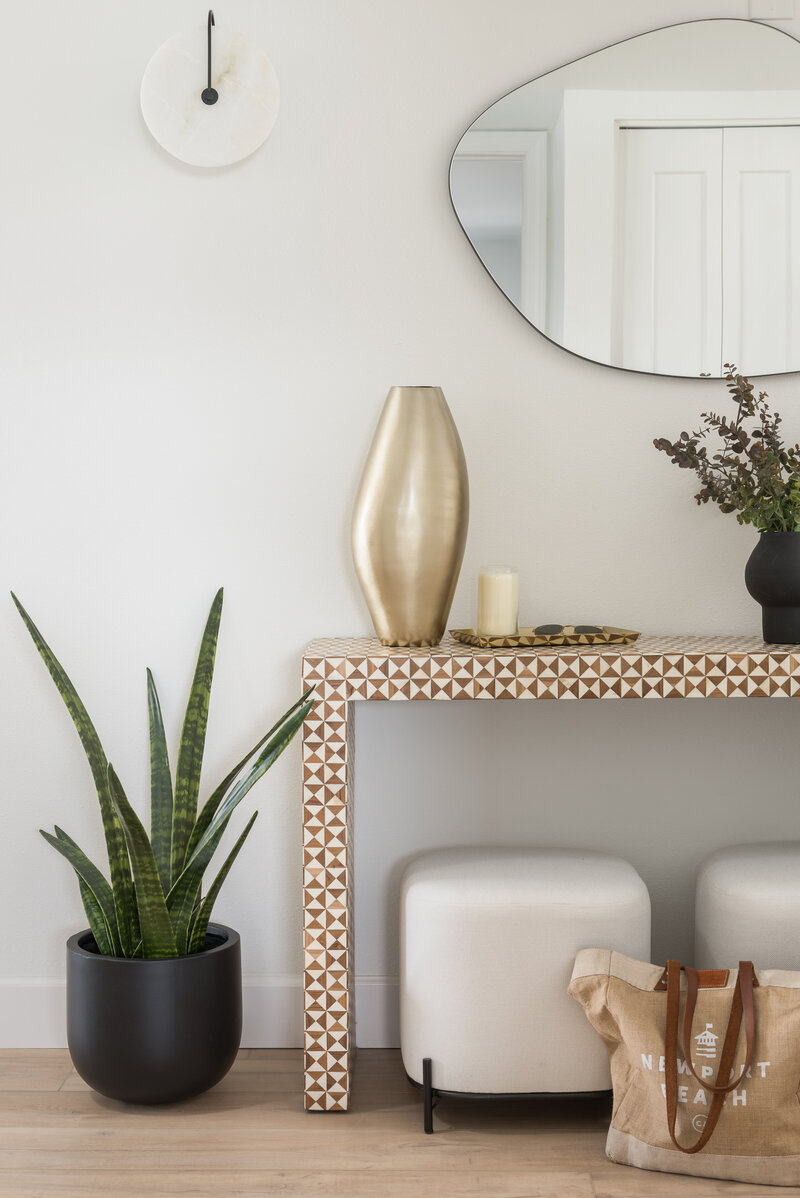 Styled Console Table at Always on Vacay_Scarbro Design
