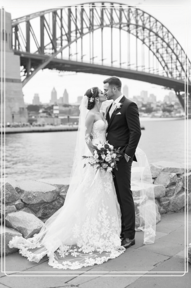 Sydney harbour Wedding photography