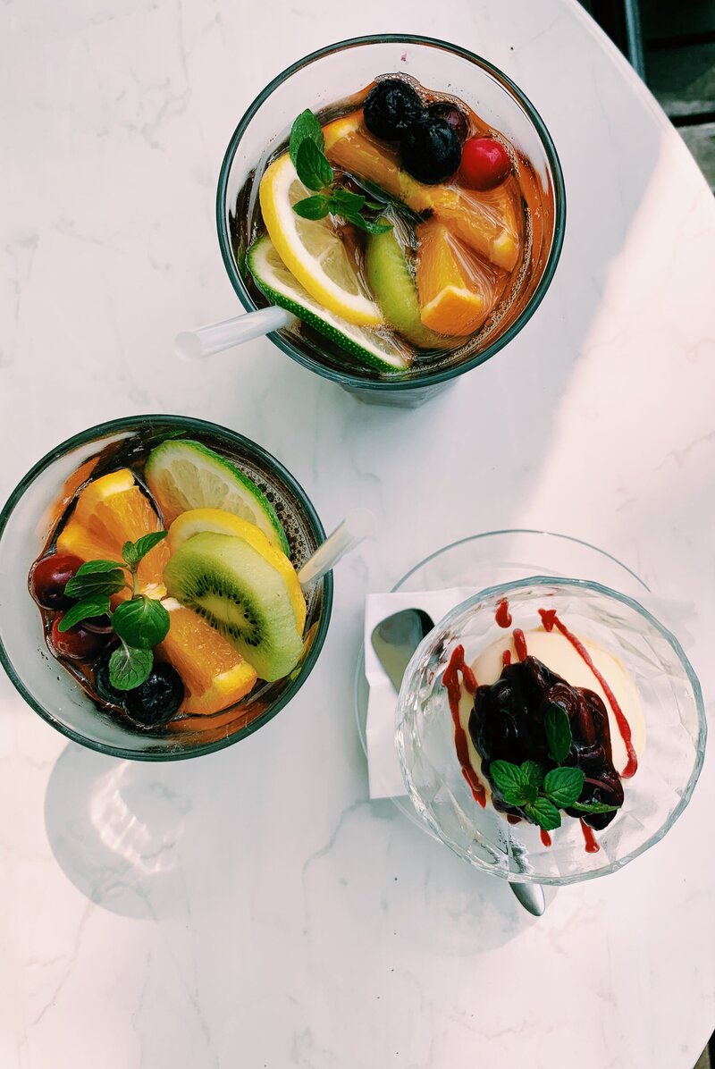 brunch shot of kamakura restaurants