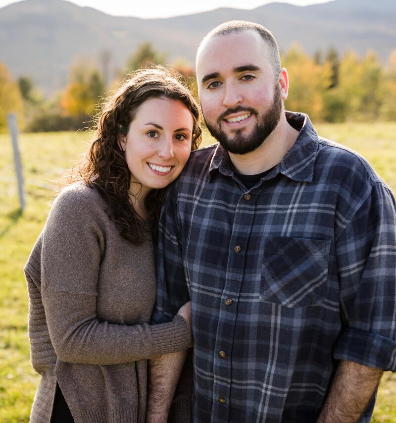 Kayla & Evan, Owners of Blue Trail North enjoying the outdoors