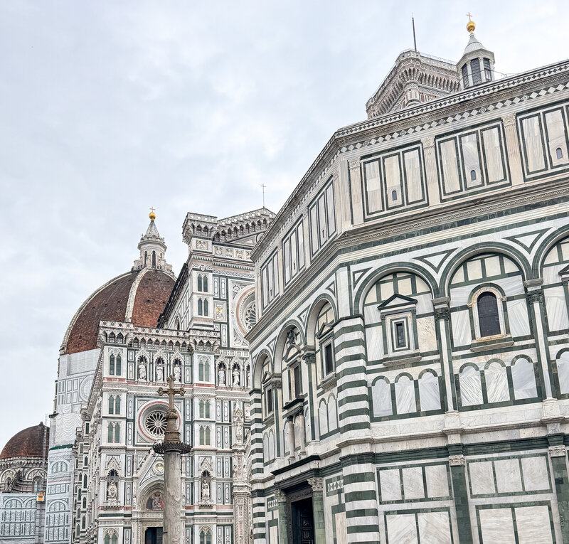 Florence Italy Duomo cross 