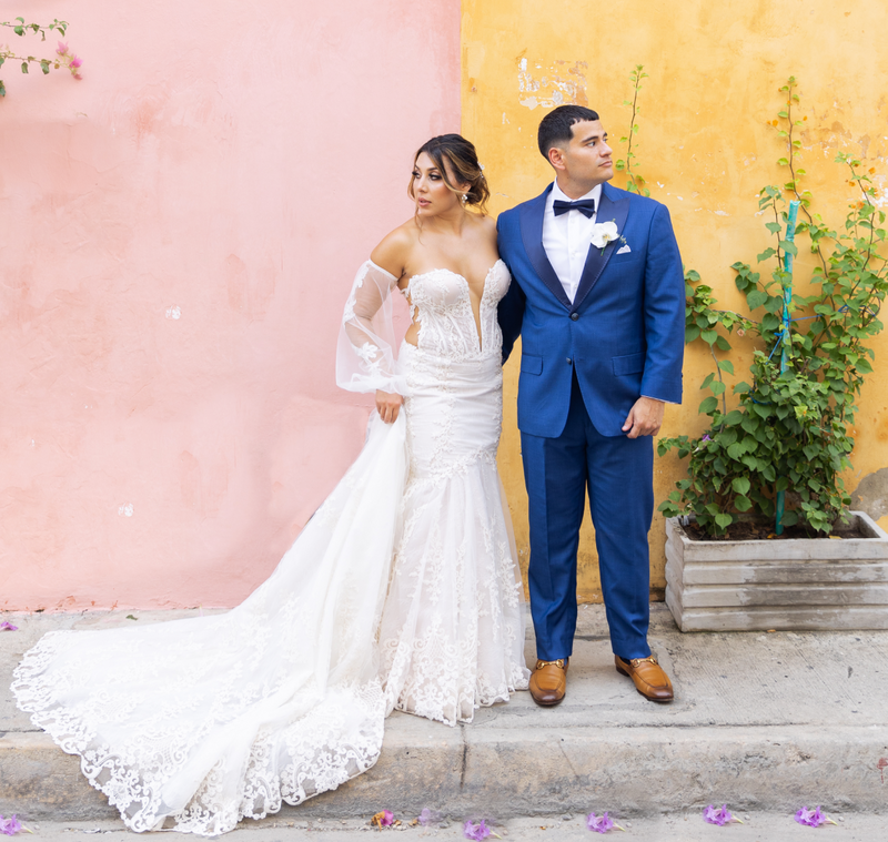 Stunning wedding in Colombia captured by Claudia Amalia Photography, a Miami and Florida Keys wedding and lifestyle photographer specializing in destination weddings