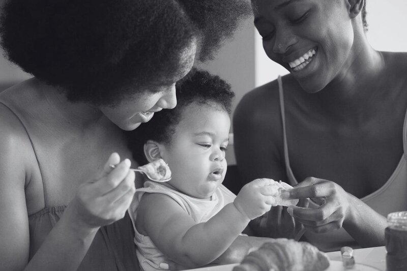 Diverse family, symbolizing various family structures