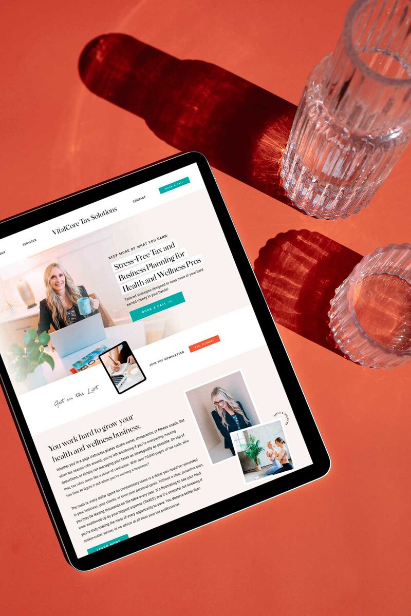 Embark on a journey of inspiration with Sucheta's world-renowned keynote speaker website on the captivating display of an iPad. Crafted with precision by a Showit Web Design specialist, immerse yourself in the transformative power of travel through seamless navigation and captivating visuals.