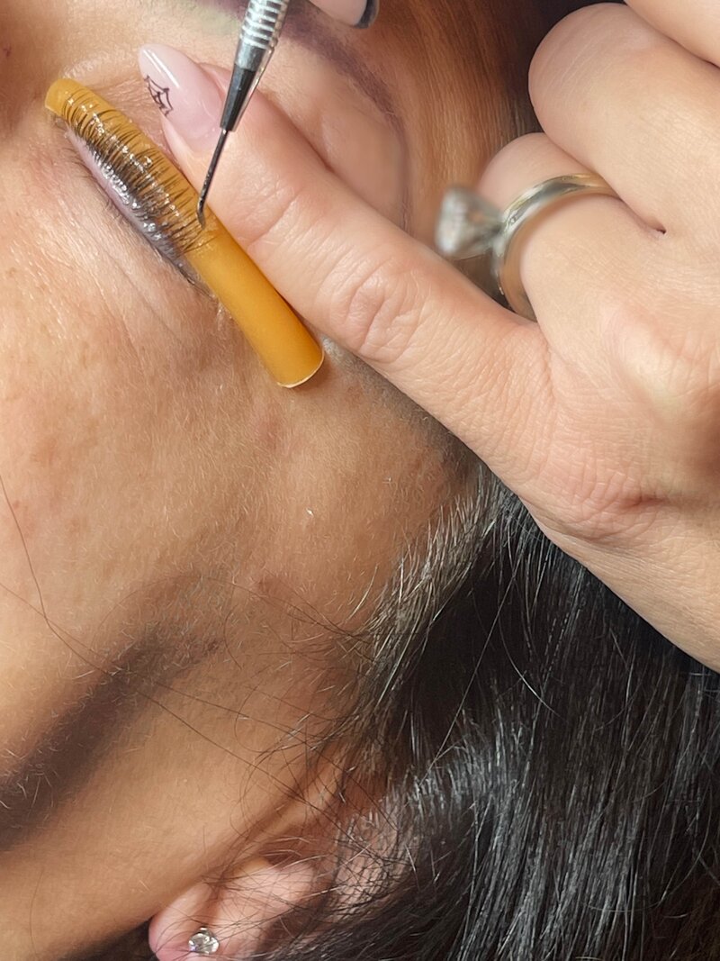 Lash Lift Process