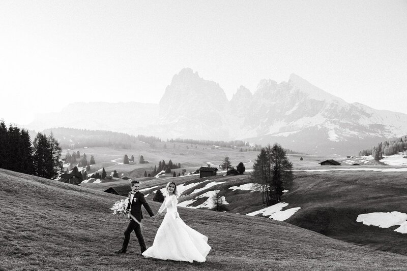 Destination weddingphotographer Netherlands Europe Italie Dolomites
