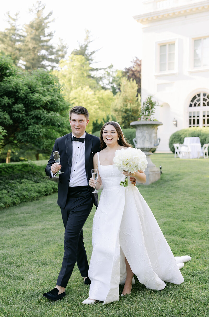 bride-groom-post-ceremony-champagne