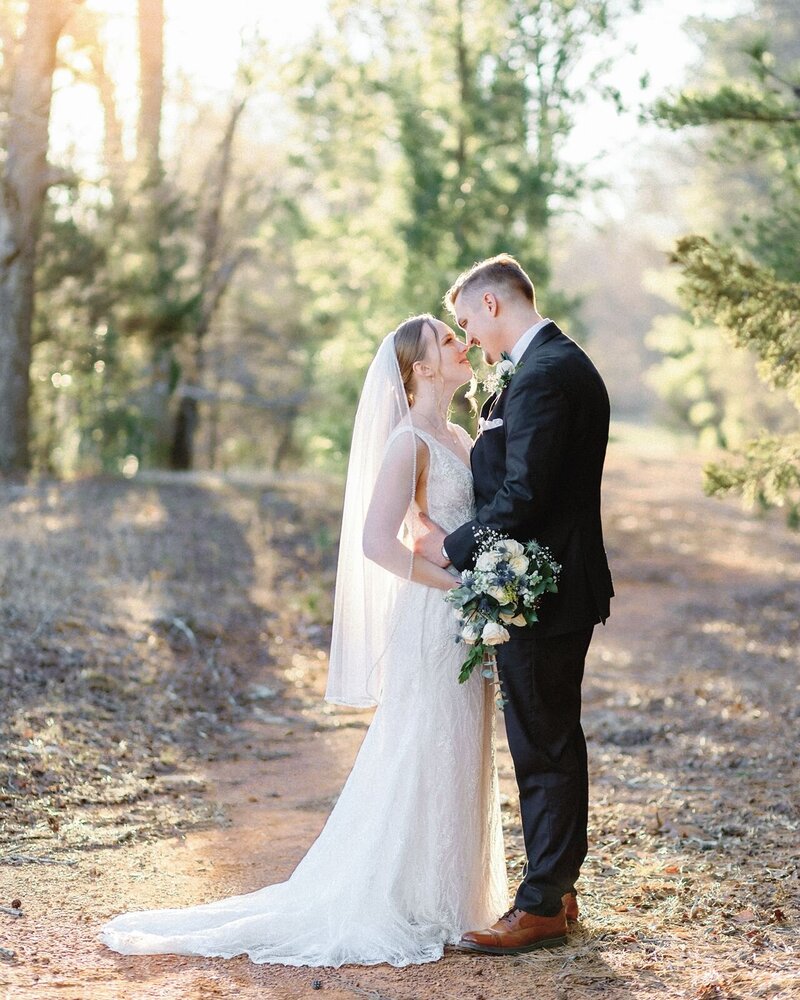 Charlotte Wedding Photographer, Bride and Groom share special moment