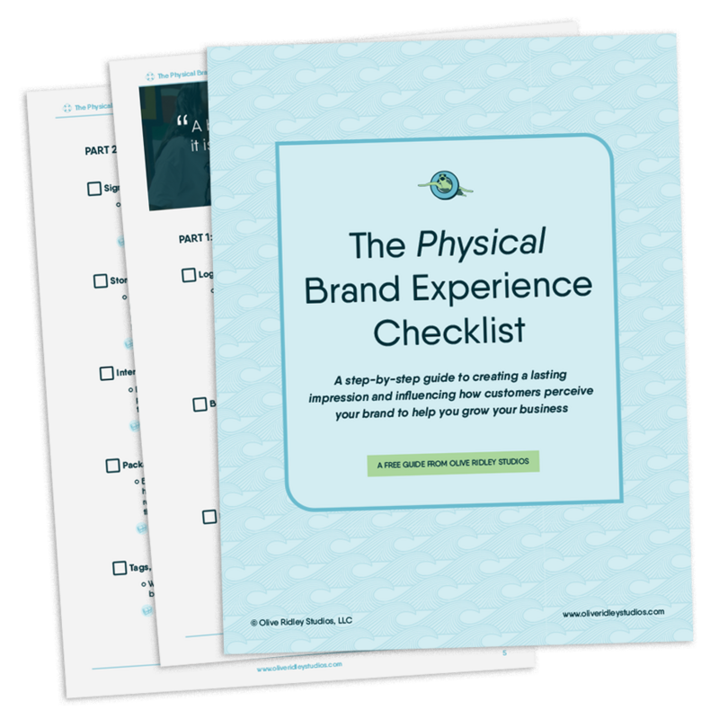 Brand Experience Self Help Olive Ridley Studios