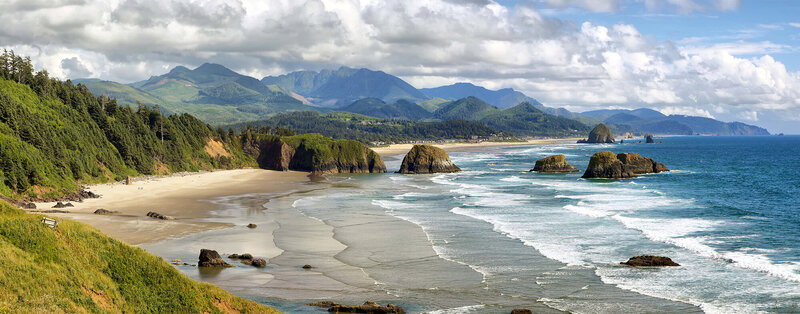 Oregon coast near Cannon Beach