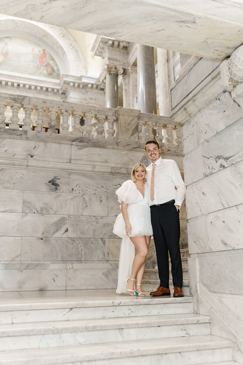 Kentucky State Capitol Engagement Session - Austin and Brooke-9