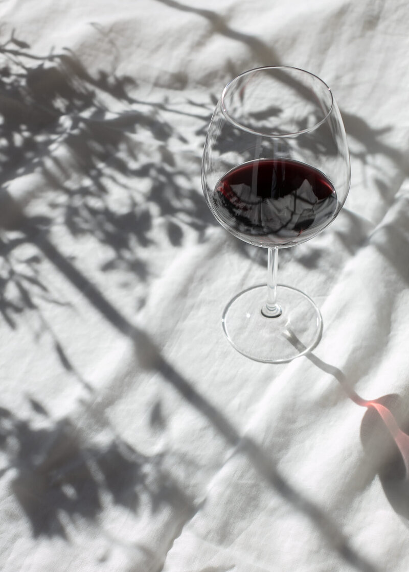 Helen Nuttall web designer loves  red wine