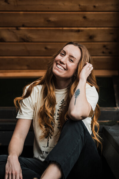 Photo of Mollie Adams, and elopement photographer