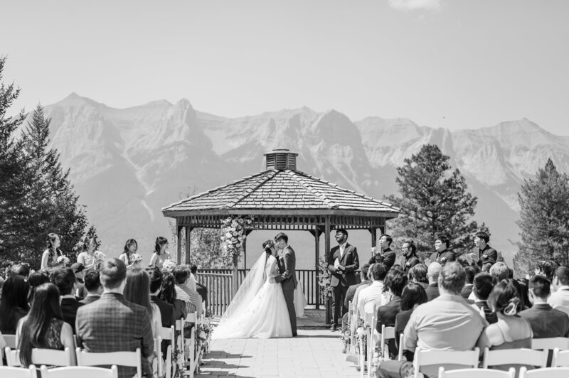 Silvertip Resort Canmore Wedding Ceremony