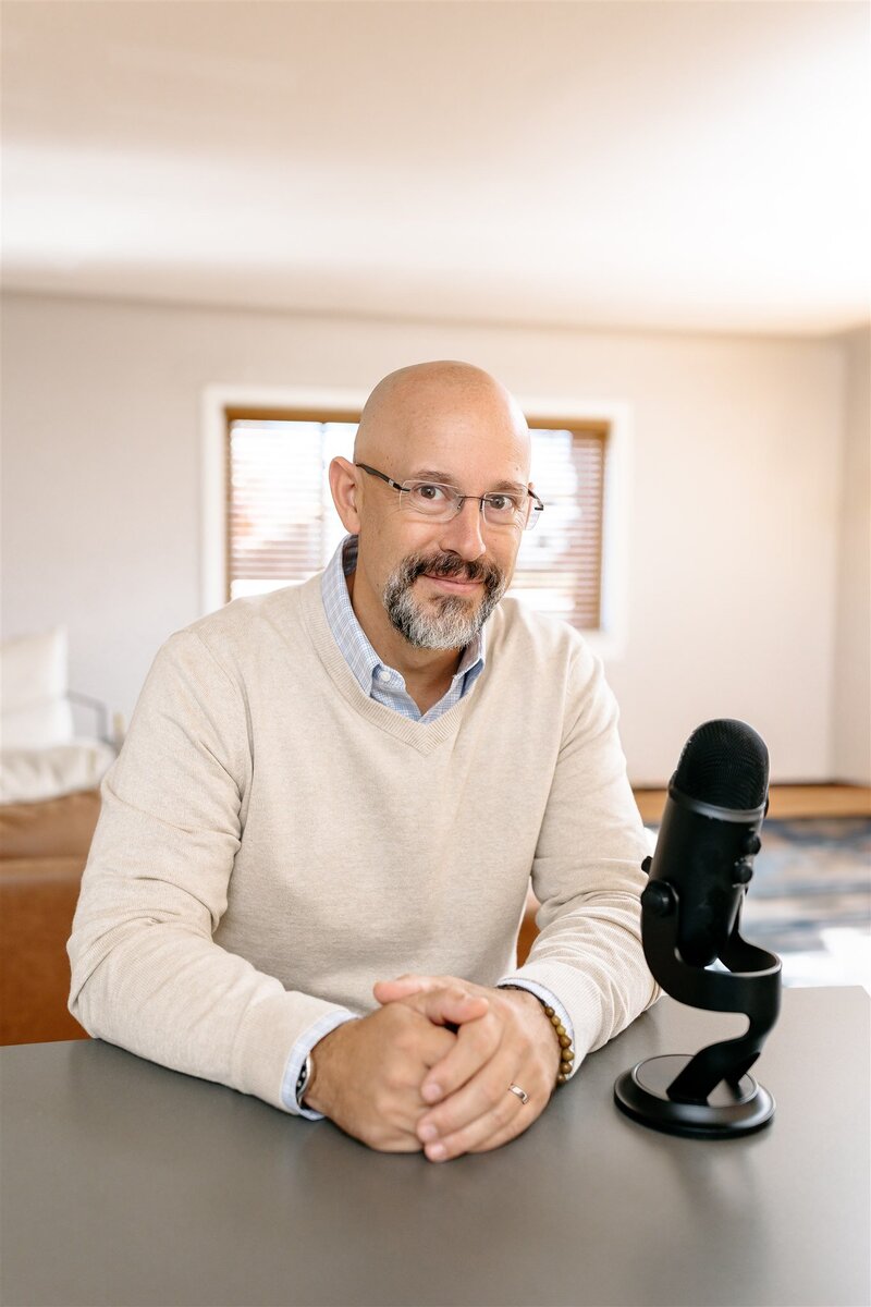 Sam Jacobson, host of Own Your Business podcast, a podcast for wedding pros
