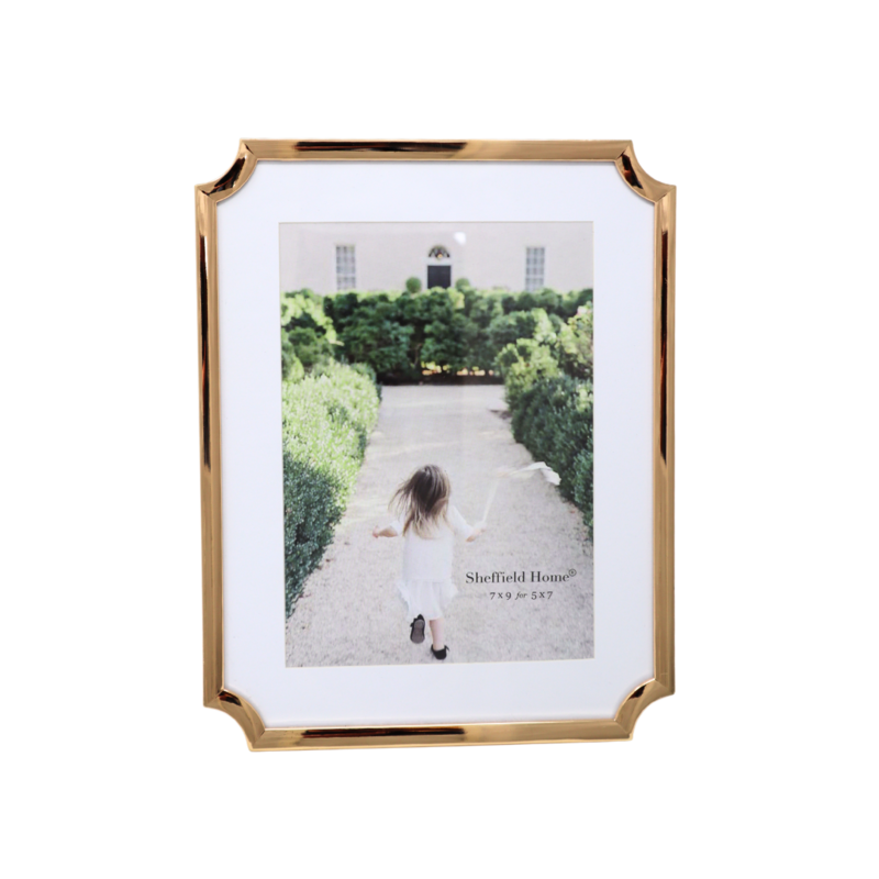 GEORGIA _Indented_ Gold Floating Frames 
