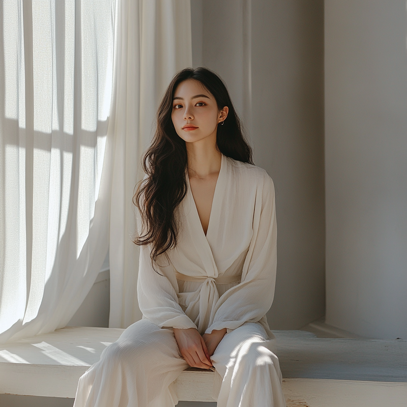 elegant_female_coach_seated_on_a_window_bench_in_a_modern_stu_2b3f4e82-04f0-4f69-9b91-5fcd436713c0_0